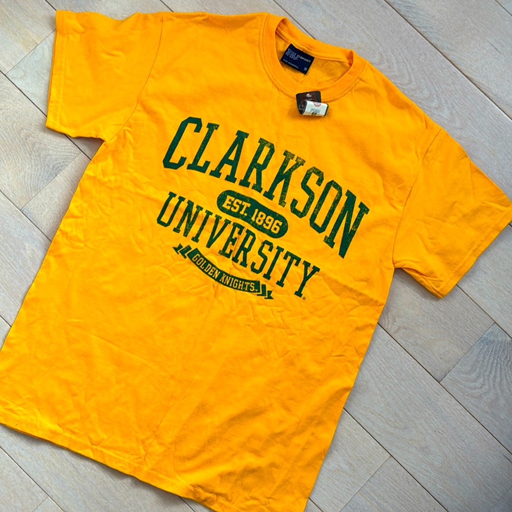New with tags Clarkson University T-shirt